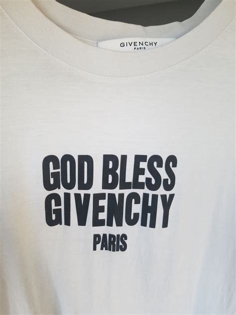 god bless givenchy fake|false givenchy inscription.